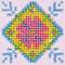 Diamond Dotz® Patchwork Mandala 2 Diamond Painting Kit